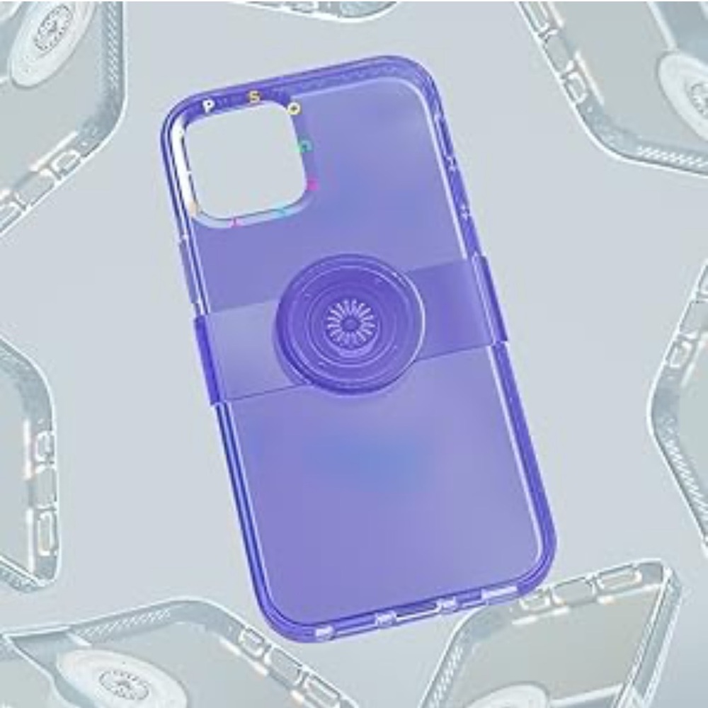 (LIKE NEW) PopSocket iPhone 12 Pro Max Case 💜 - Picture 2 of 6